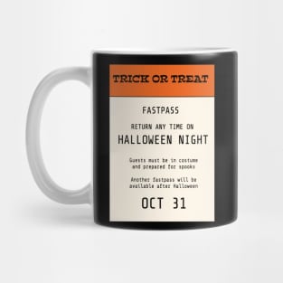 Trick Or Treat Fastpass Mug